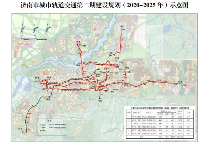 济南地铁二期2条线路开始招标 沿经十路的4号线工期缩短